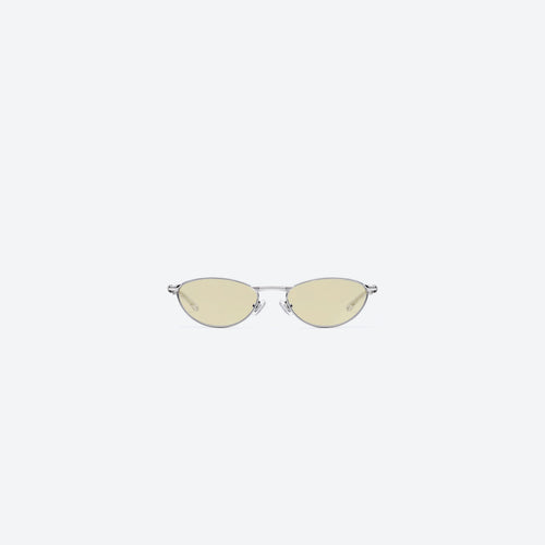 Crystal Cubit Foldable Round Glasses