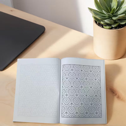 Satisfying Patterns Coloring Book