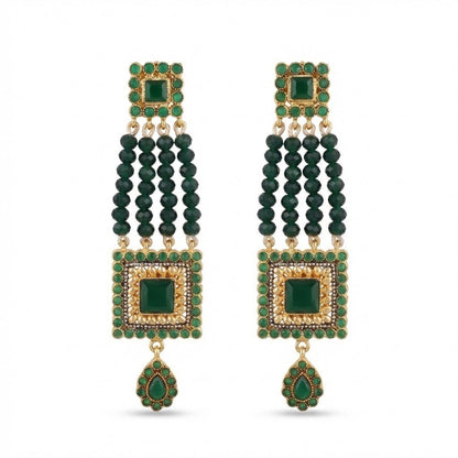 The Midnight Empress - Premium Tribal Earrings