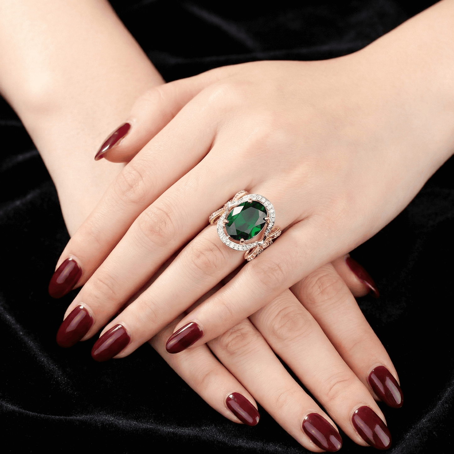 Signature Sterling Ring in two tone Polish