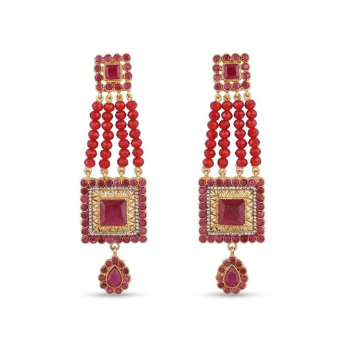 The Midnight Empress - Premium Tribal Earrings