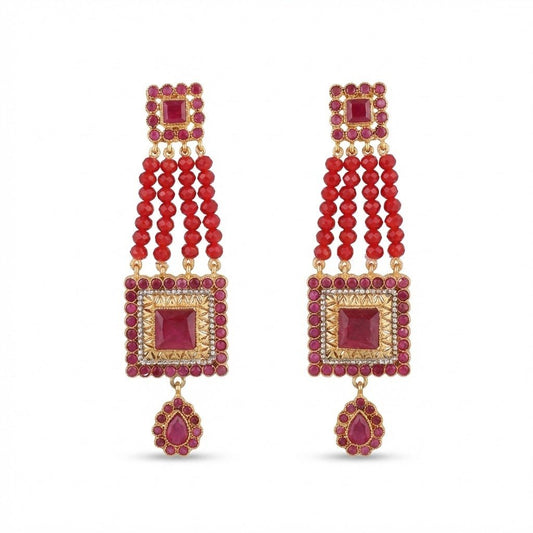 The Midnight Empress - Premium Tribal Earrings