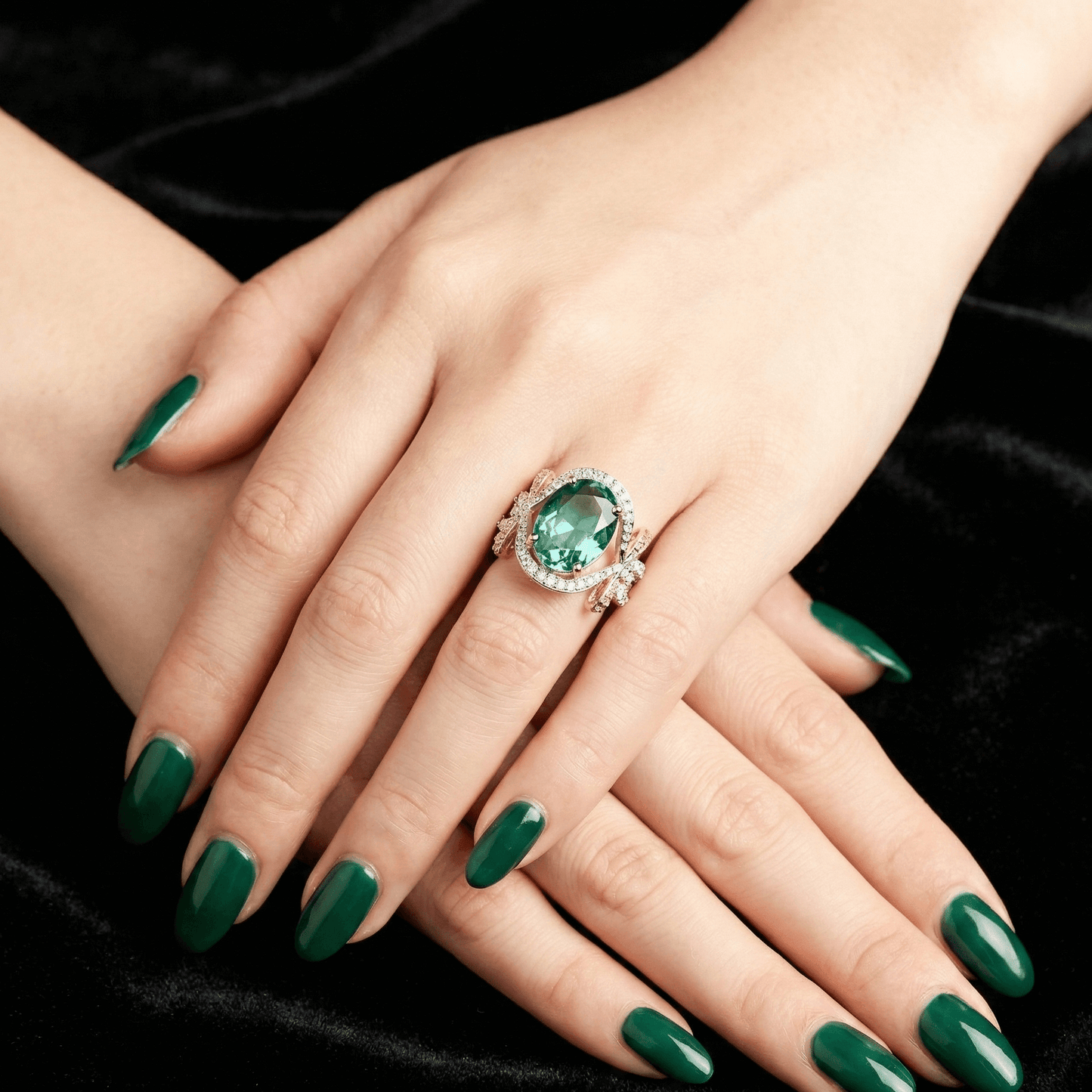 Signature Sterling Ring in two tone Polish
