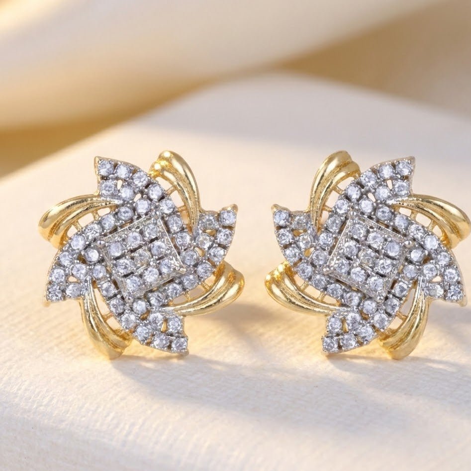 Diamond Jarao Studs