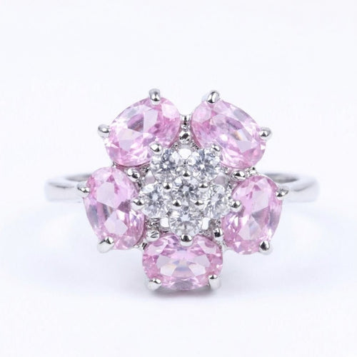 Glossy Flower Ring