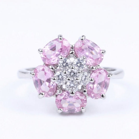 Glossy Flower Ring