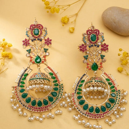 Elegant Exquisite Jhumka Earrings