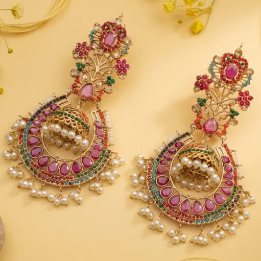 Elegant Exquisite Jhumka Earrings