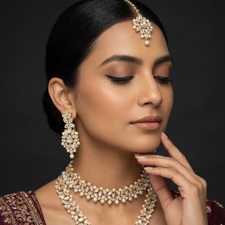 Imperial Dynasty Jewelry Set - Premium Necklace & Earring Set