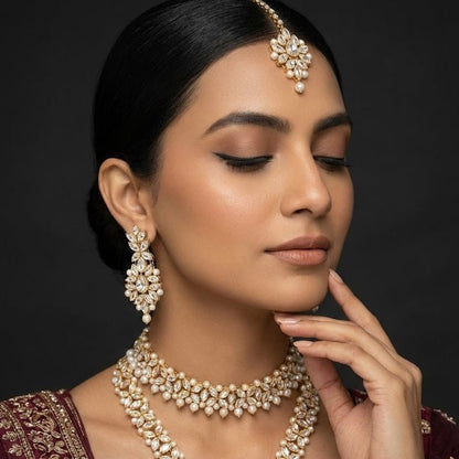 Imperial Dynasty Jewelry Set - Premium Necklace & Earring Set