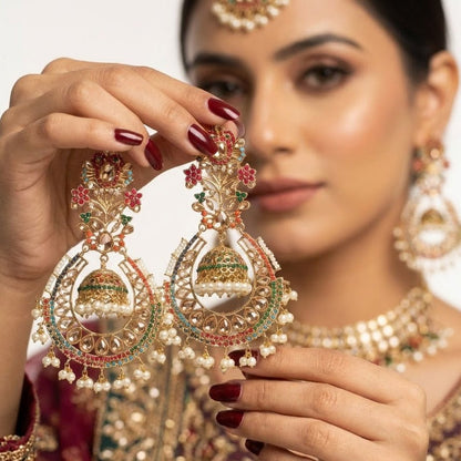 Elegant Exquisite Jhumka Earrings