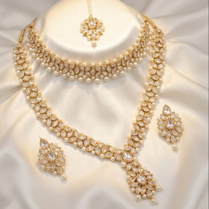 Imperial Dynasty Jewelry Set - Premium Necklace & Earring Set