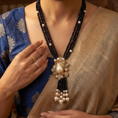 The Midnight Bloom Statement Mala