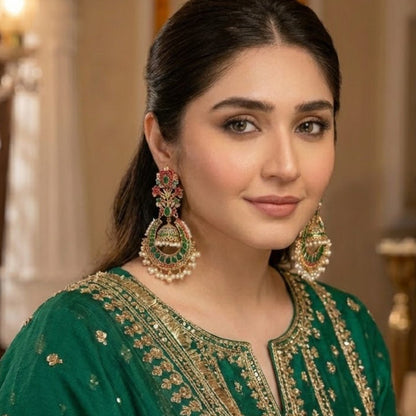 Elegant Exquisite Jhumka Earrings