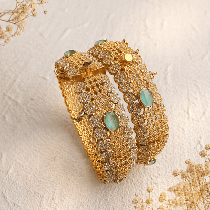 Flora Jewel Bangles