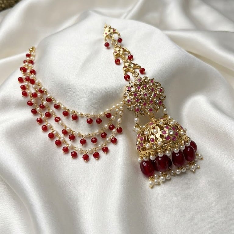 The Mehr Gul Sahara Earrings With Tika
