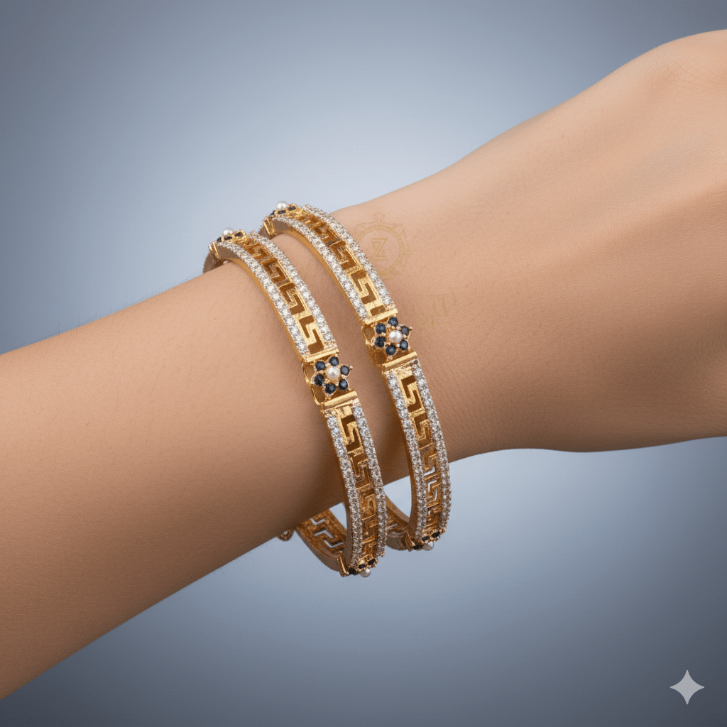 Victorian Flower  Bangle