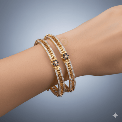 Victorian Flower  Bangle