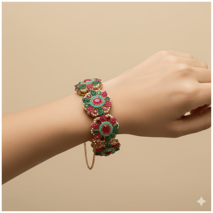 Naurattan  Flower Bangles