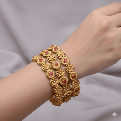 Rajwari Traditional Two Piece Bangle