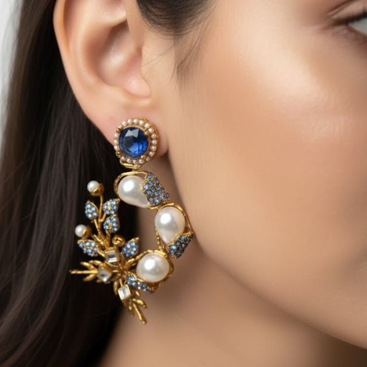 Pearl Shimmer Dangles