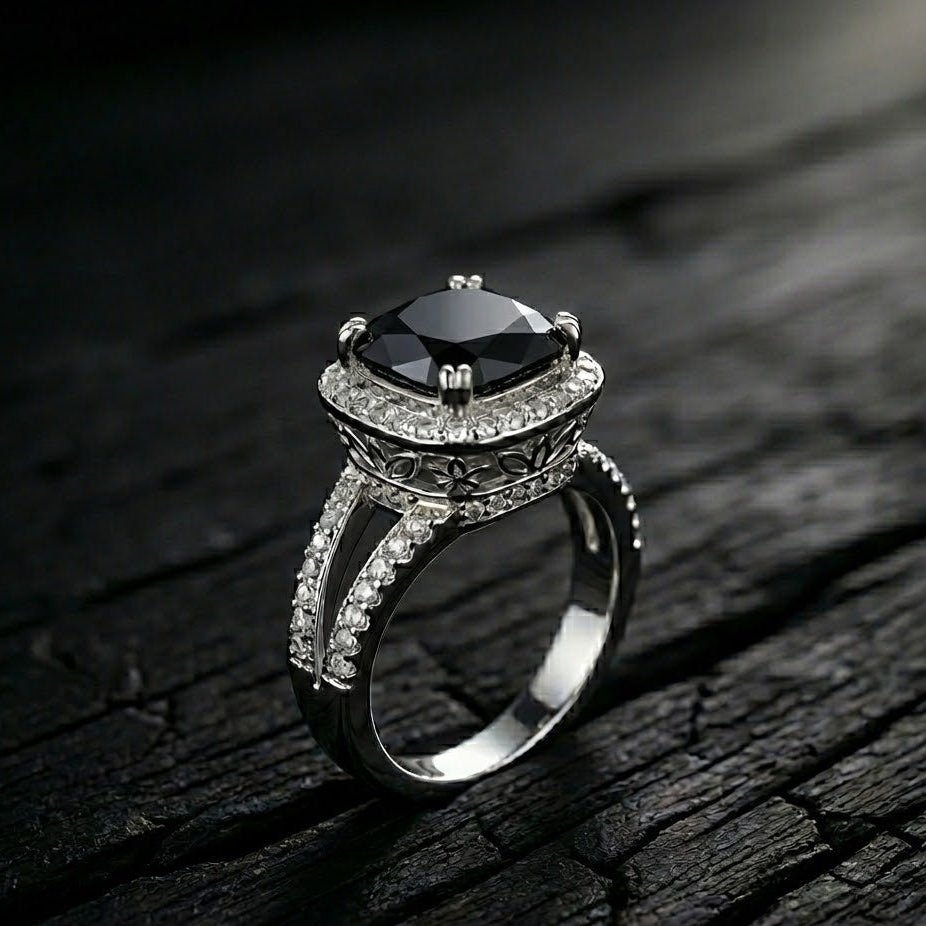 Delicate Sterling Ring With Silver Polish