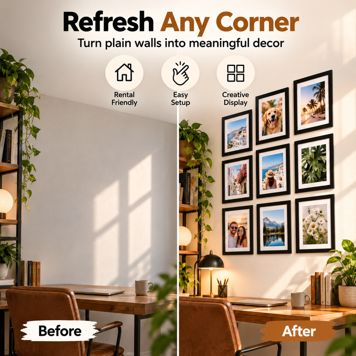 PhotoNest™- Magnetic Photo Frame