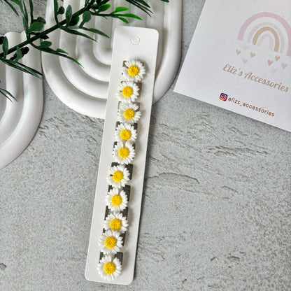 Floral Hair Earrings