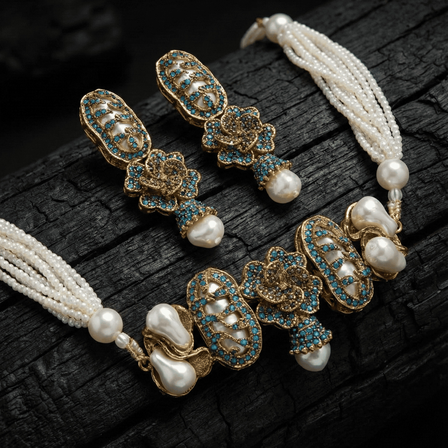 The Crimson Heritage Mother of Pearl Set
