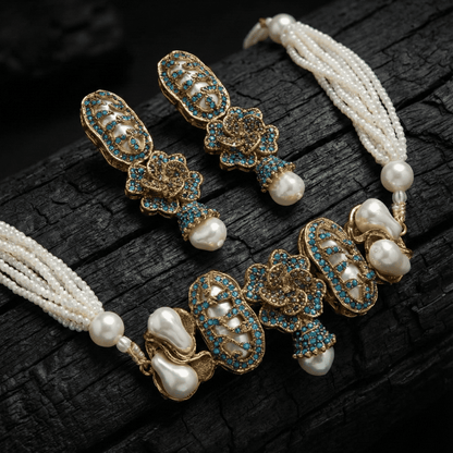 The Crimson Heritage Mother of Pearl Set