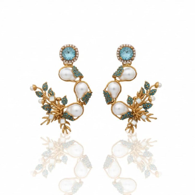 Pearl Shimmer Dangles