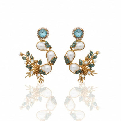 Pearl Shimmer Dangles