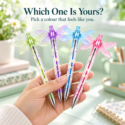 Flutter Bloom Dragonfly Wing Pen