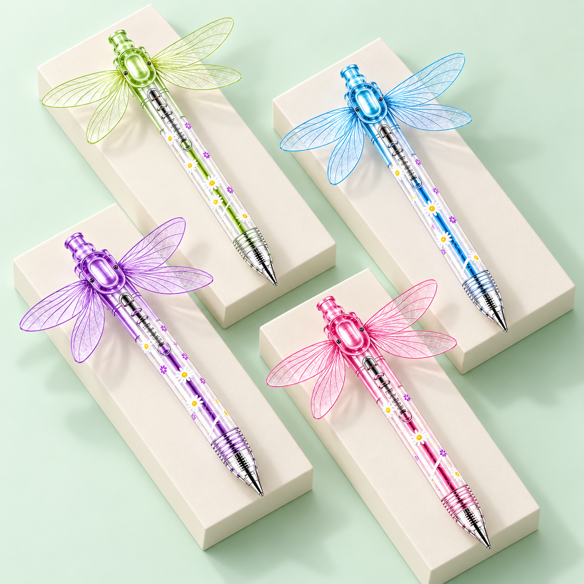 Flutter Bloom Dragonfly Wing Pen
