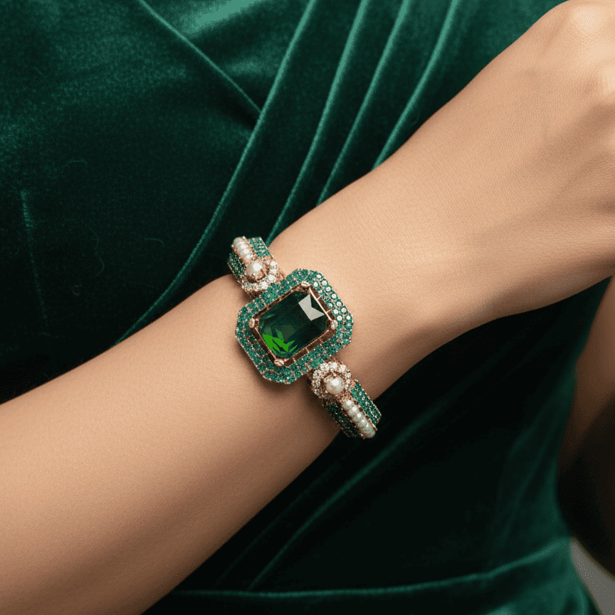 Opulent Zirconia Cuff