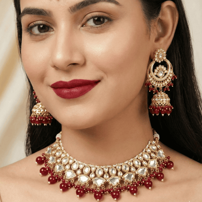 The Chandbali Charm Set