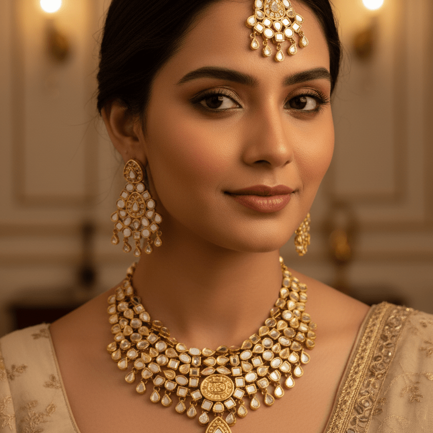 Gulzaar Kundan Set