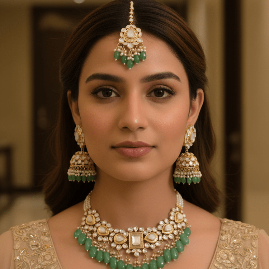 Zarina Green Glow Set