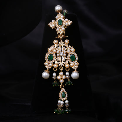 Emitation Bridal Set Green