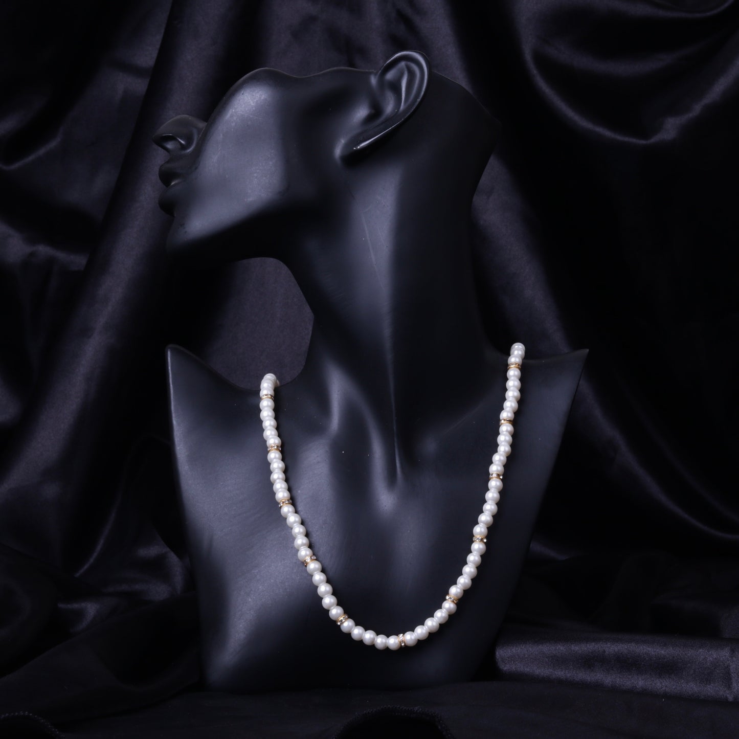 Dual Stone Pearl  Mala