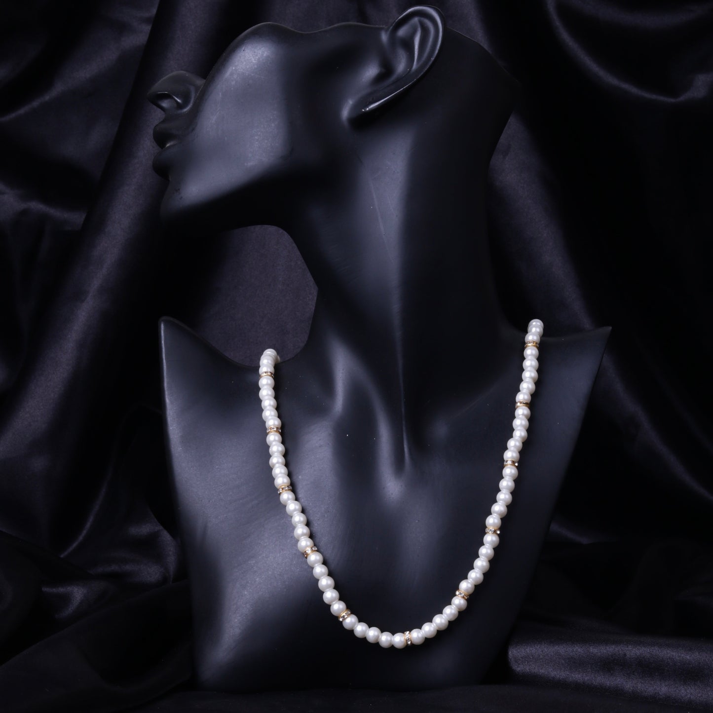 Dual Stone Pearl  Mala