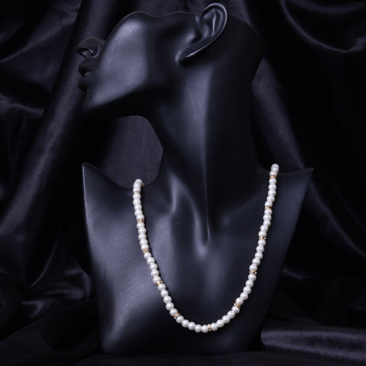 Dual Stone Pearl  Mala
