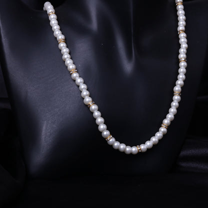 Dual Stone Pearl  Mala