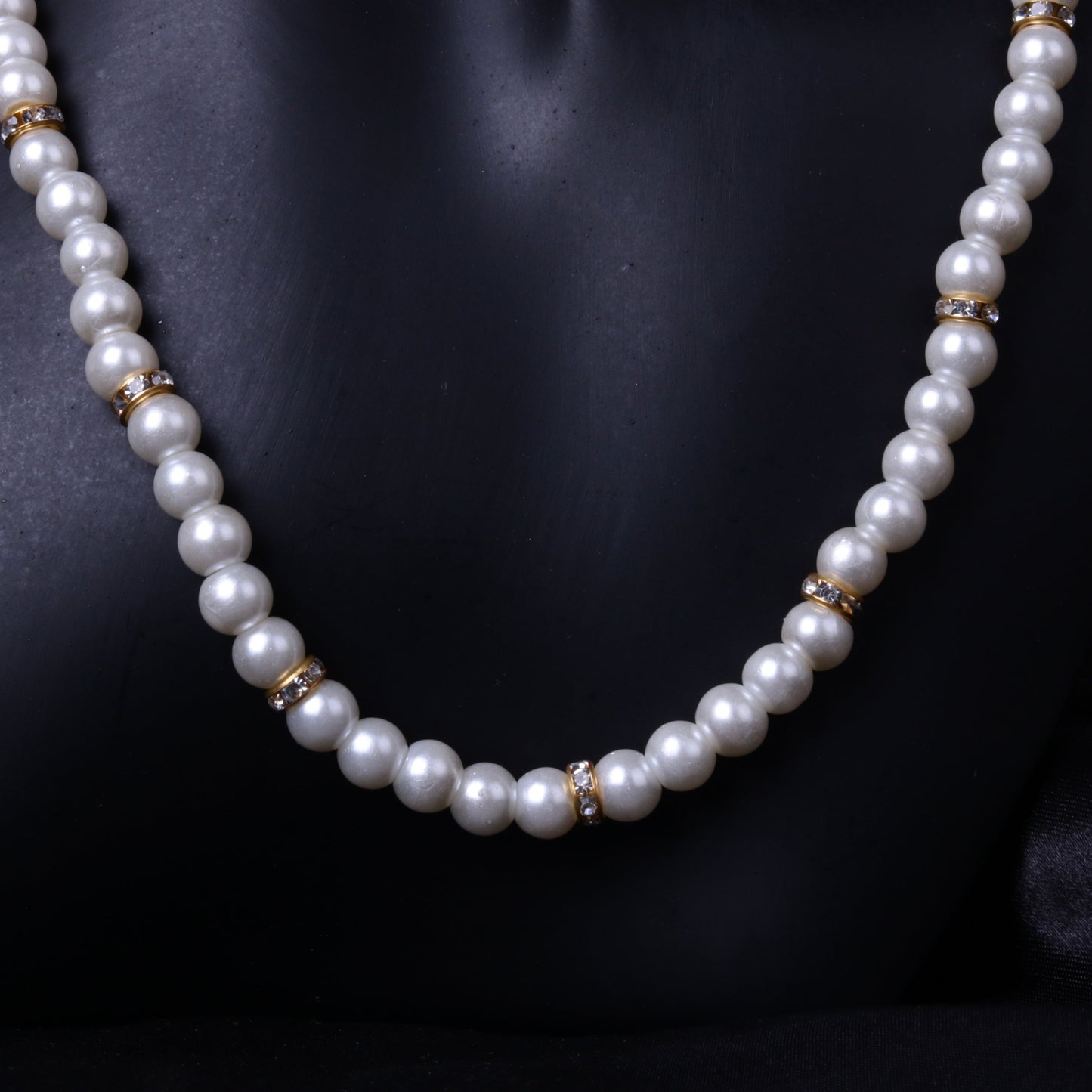 Dual Stone Pearl  Mala