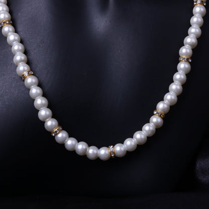 Dual Stone Pearl  Mala