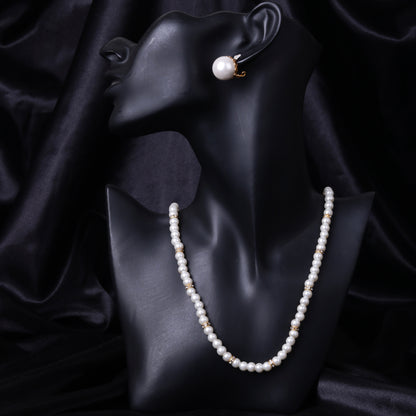 Mother of Pearl With Mala Necklace