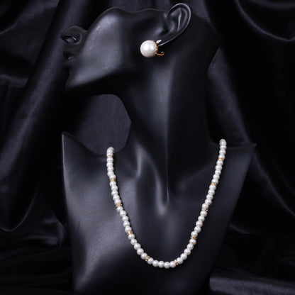 Mother of Pearl With Mala Necklace