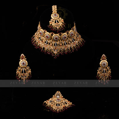 Bridal Stunning Kundan Set - 055