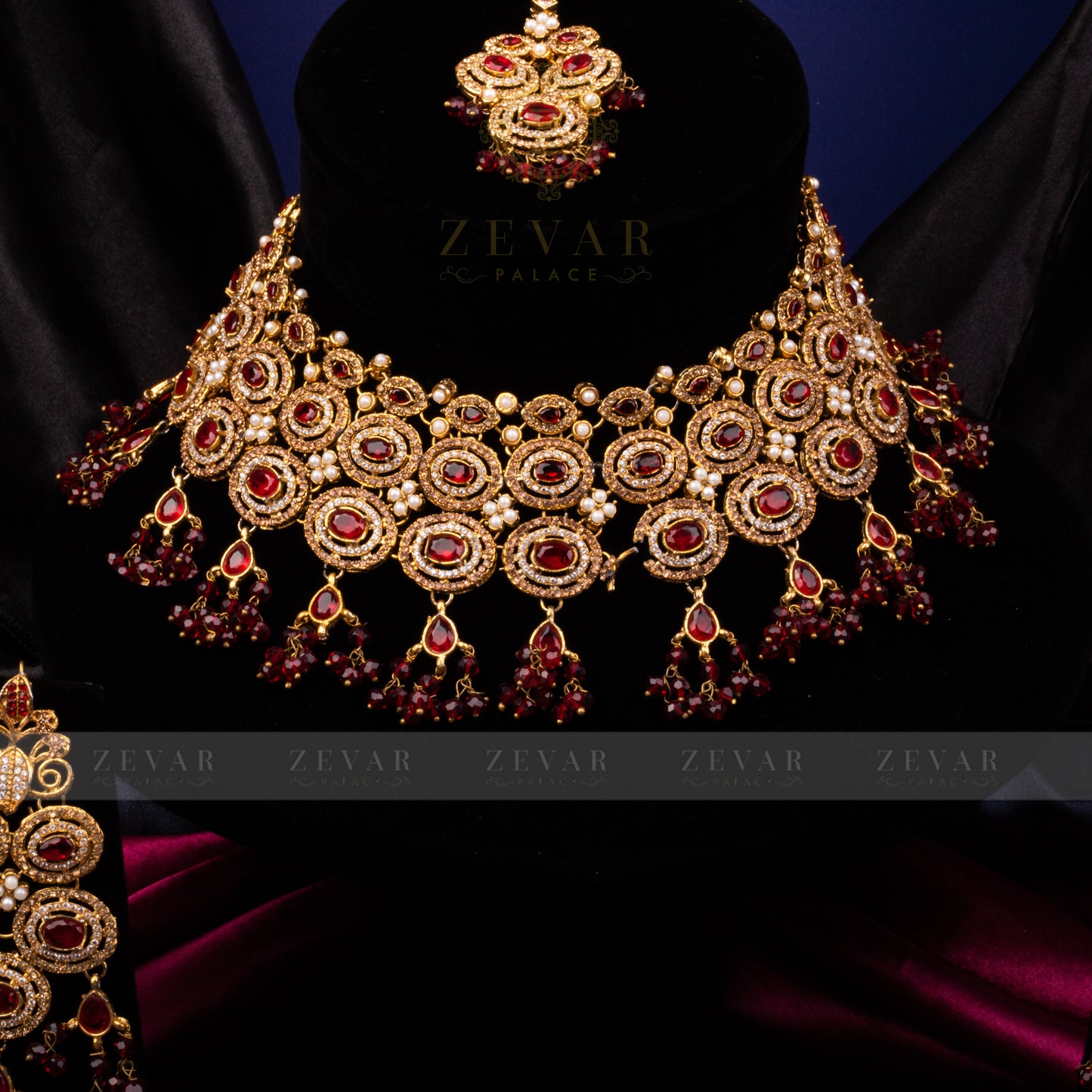 Bridal Stunning Kundan Set - 063