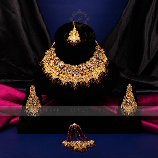 Bridal Stunning Kundan Set - 078